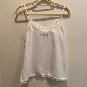 Zara White Lace Camisole
